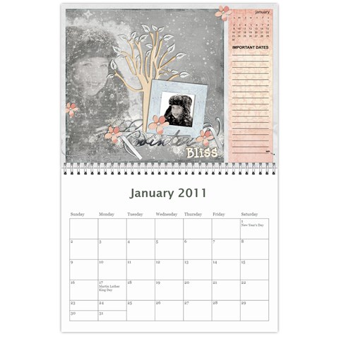 2011 Family Calendar By Lor Jan 2011