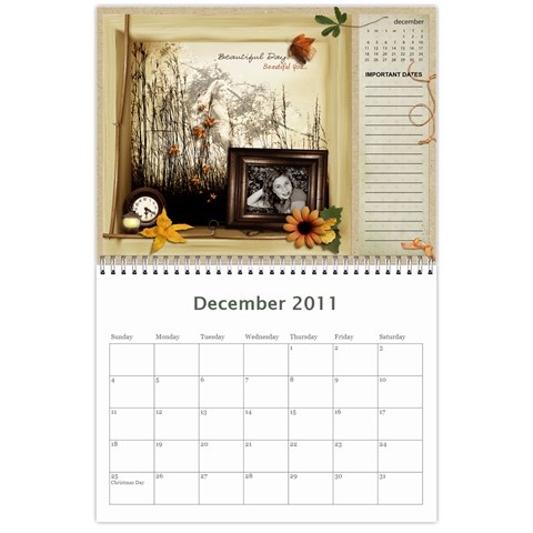 2011 Family Calendar By Lor Dec 2011