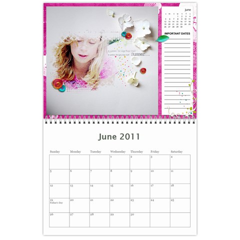 2011 Family Calendar By Lor Jun 2011
