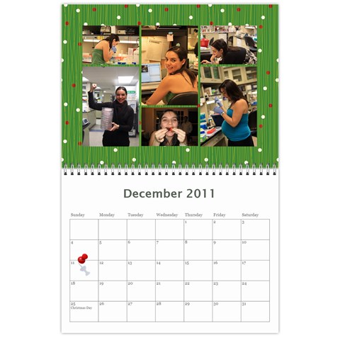 Lab Calender By Wei Dec 2011