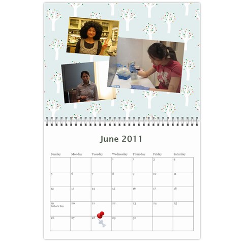 Lab Calender By Wei Jun 2011