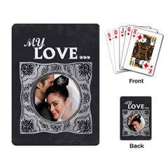 Old frame - Playing cards - Playing Cards Single Design (Rectangle)