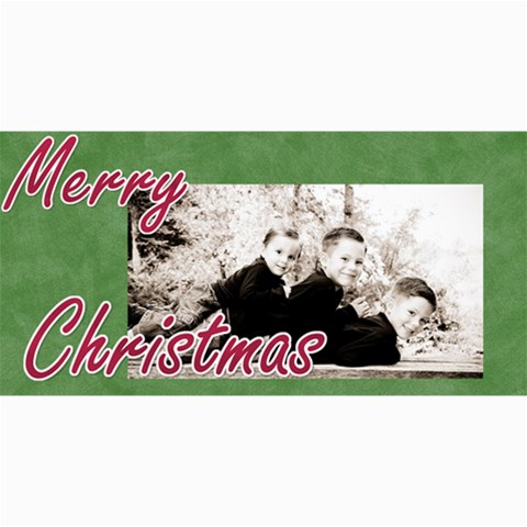 Christmas Card 2010 By E 8 x4  Photo Card - 8