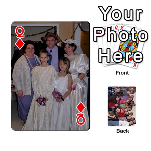 Queen Jeu De Cartes Amis 2010 By Edith Plante Front - DiamondQ