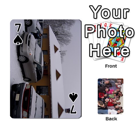 Jeu De Cartes Amis 2010 By Edith Plante Front - Spade7