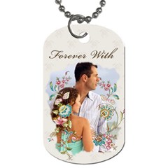 love - Dog Tag (One Side)