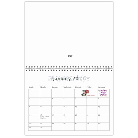 Kristi s Calendar Two By Anna Marie Jan 2011