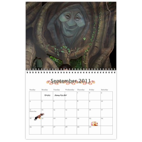 Kristi s Calendar Two By Anna Marie Sep 2011