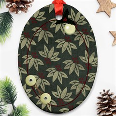 Holly Jolly Oval - Ornament (Oval)