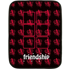 Pink and black BLANKET (4 styles) - Fleece Blanket (Mini) Pink and black BLANKET (4 styles) - Fleece Blanket (Mini)