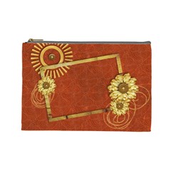 Flowers & Love-cosmetic bag L - Cosmetic Bag (Large)