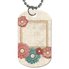 Vintage Dog Tag-2 sides - Dog Tag (Two Sides)