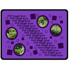 live laugh love purple bubbles extra large fleece blanket 2 (4 styles) - Fleece Blanket (Large) live laugh love purple bubbles extra large fleece blanket 2 (4 styles) - Fleece Blanket (Large)