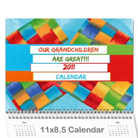 Grandmas Calendar By Anna Marie Cover