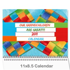 Grandmas Calendar - Wall Calendar 11  x 8.5  (12-Months)