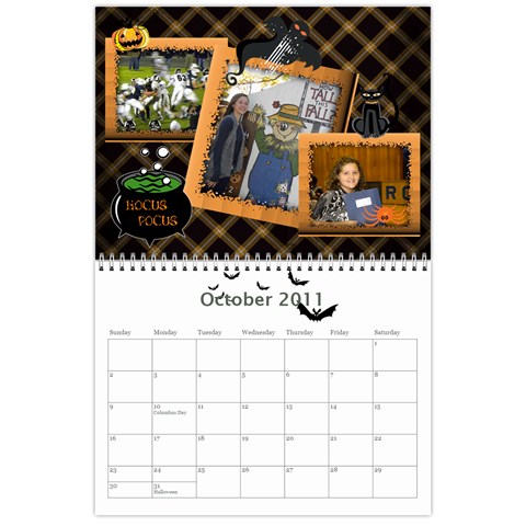 Grandmas Calendar By Anna Marie Oct 2011