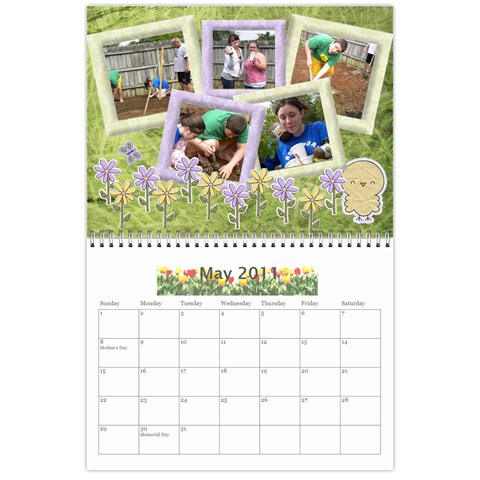 Grandmas Calendar By Anna Marie May 2011
