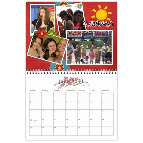 Grandmas Calendar By Anna Marie Jun 2011