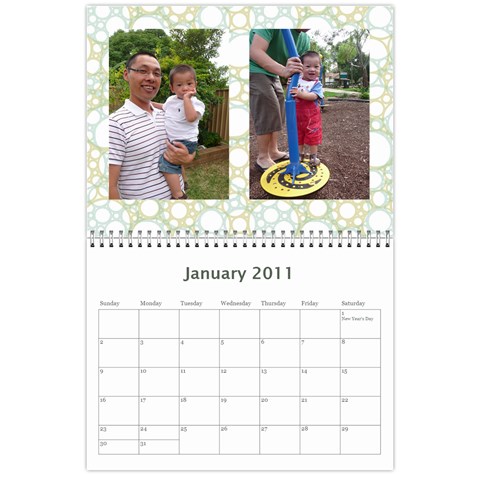 Calender 2011 By Therese Lim Jan 2011