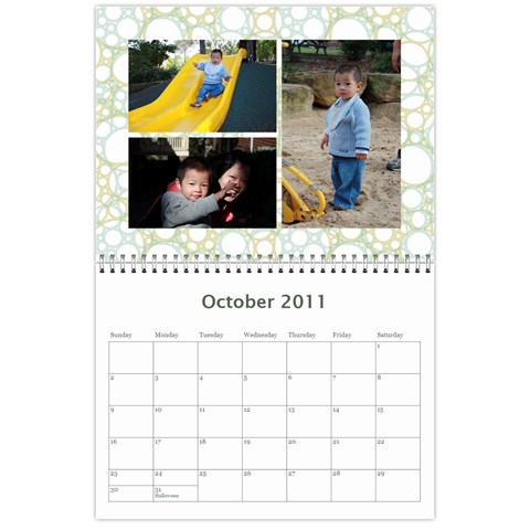 Calender 2011 By Therese Lim Oct 2011