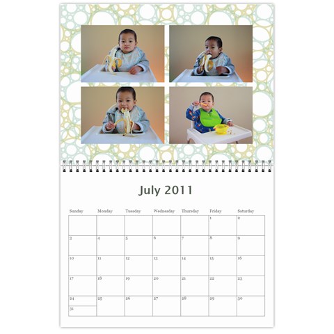 Calender 2011 By Therese Lim Jul 2011