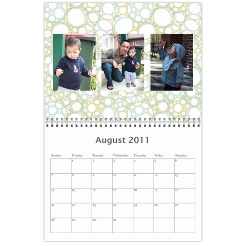 Calender 2011 By Therese Lim Aug 2011