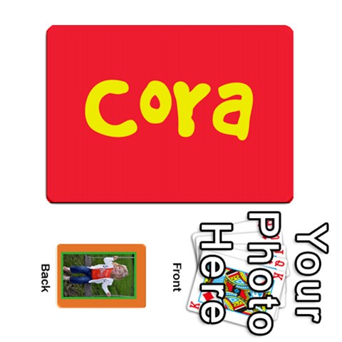 Cora Cards By Megan Front - Joker1