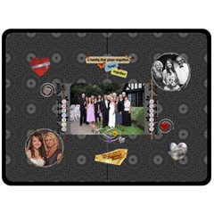 Family XL Fleece Blanket (4 styles) - Fleece Blanket (Large) Family XL Fleece Blanket (4 styles) - Fleece Blanket (Large)