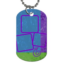 Snowdays tag - Dog Tag (One Side)