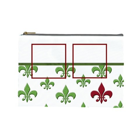 Large Cosmetic Bag By Amanda Bunn Front
