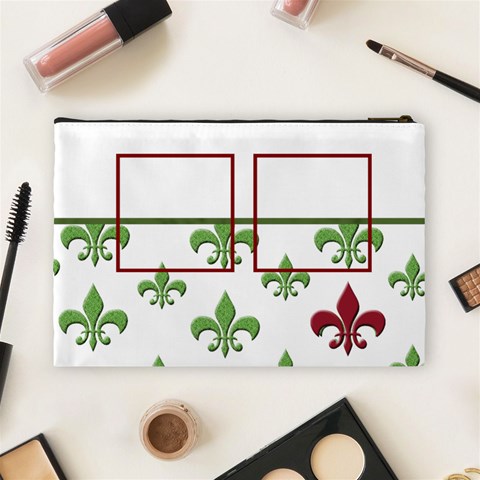 Large Cosmetic Bag By Amanda Bunn Back