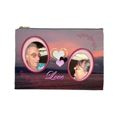 I heart you 35 love sunset Large Cosmetic Bag (7 styles) - Cosmetic Bag (Large)