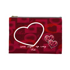 You Light Up My Life  Large Cosmetic Bag - Cosmetic Bag (Large)