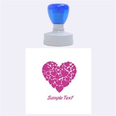 Love - Rubber Stamp Round (Large)