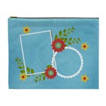 Cosmetic Bag (XL)- template flowers3
