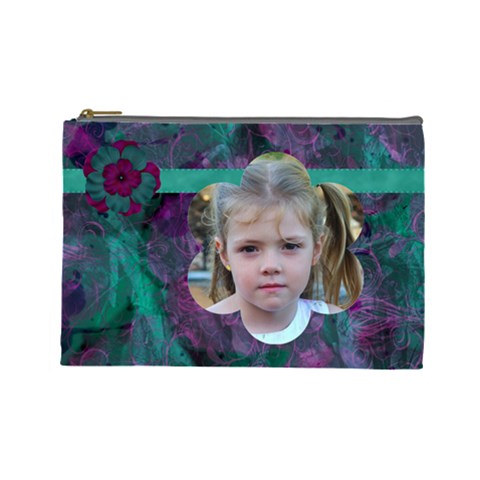New Year Large Cosmetic Case 2 By Joan T Front
