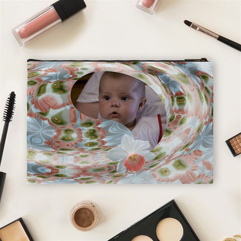 Apricot Large Cosmetic Case 1 By Joan T Back