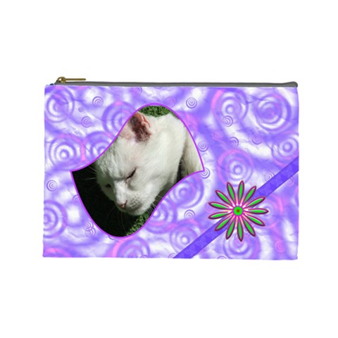 Madame Butterfly Large Cosmetic Case 1 By Joan T Front