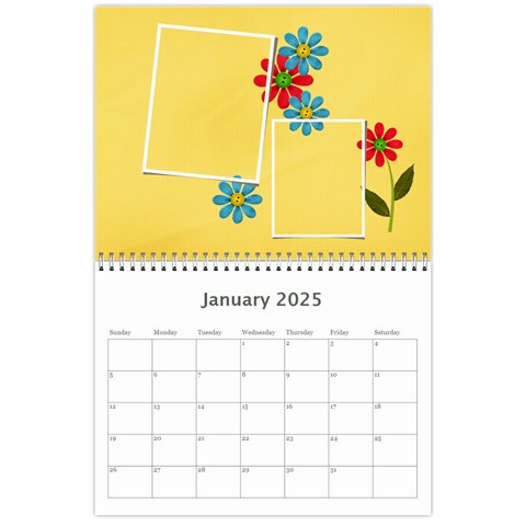 Photo Calendar (12 Jan 2025