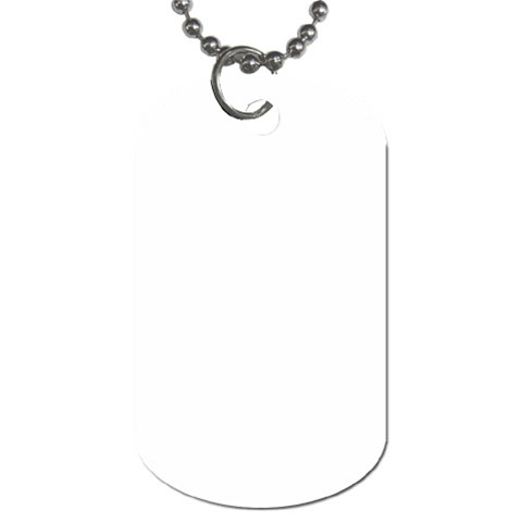 Autism Awareness Dog Tag Back