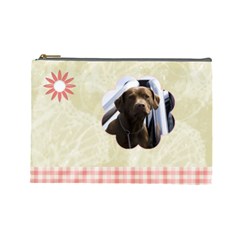 Gentle Times Large Cosmetic Case 1 - Cosmetic Bag (Large)