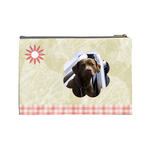 Gentle Times Large Cosmetic Case 1 By Joan T Back