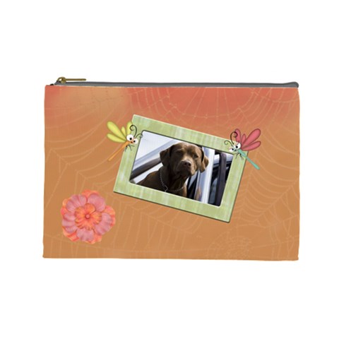 Lazy Days Large Cosmetic Case 2 By Joan T Front