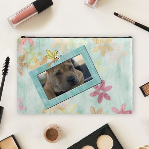 Lazy Days Large Cosmetic Case 3 By Joan T Front