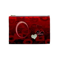 I Heart You Red Love medium Cosmetic Bag - Cosmetic Bag (Medium) I Heart You Red Love medium Cosmetic Bag - Cosmetic Bag (Medium)