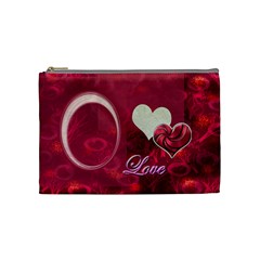 I Heart You pink Love medium Cosmetic Bag - Cosmetic Bag (Medium) I Heart You pink Love medium Cosmetic Bag - Cosmetic Bag (Medium)
