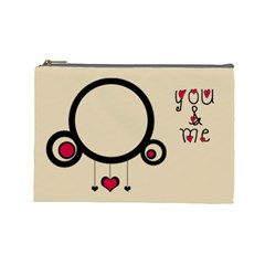 You and me - Cosmetic Bag (Large)   (7 styles)