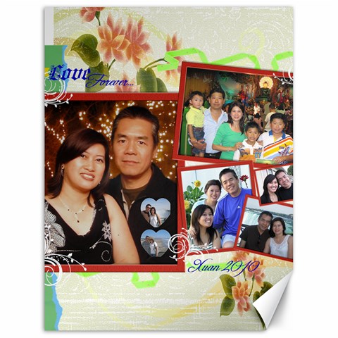 Family 17.8 x23.08  Canvas - 1