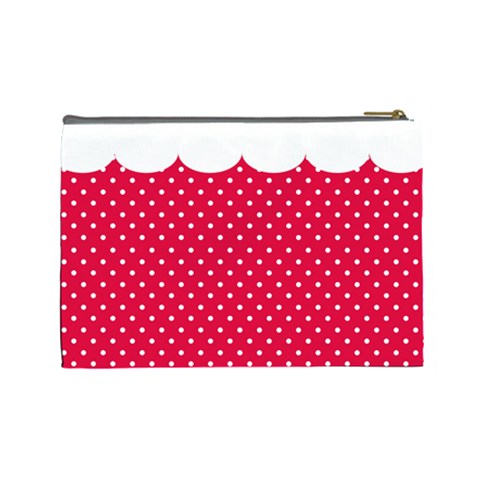 Strawberries Cosmetic Bag L 02 By Carol Back