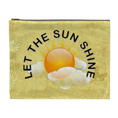 Let The Sun Shine XL Cosmetic Bag (7 styles) - Cosmetic Bag (XL)